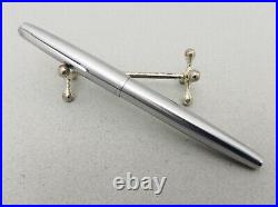HERO 100 Steel Fountain Pen 14k EF Nib Extremely Rare Vintage Excellent