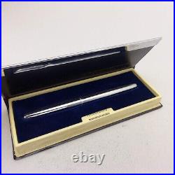 HERO 100 Steel Fountain Pen 14k EF Nib Extremely Rare Vintage Excellent