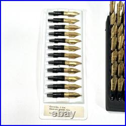HUGE LOT 53 Vintage Osmiroid Calligraphy Fountain Pen Nibs Ink England RARE