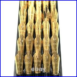 HUGE LOT 53 Vintage Osmiroid Calligraphy Fountain Pen Nibs Ink England RARE