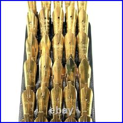 HUGE LOT 53 Vintage Osmiroid Calligraphy Fountain Pen Nibs Ink England RARE