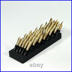 HUGE LOT 53 Vintage Osmiroid Calligraphy Fountain Pen Nibs Ink England RARE