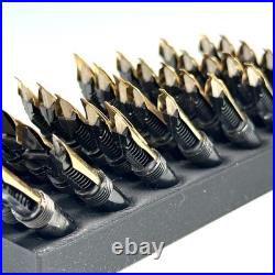 HUGE LOT 53 Vintage Osmiroid Calligraphy Fountain Pen Nibs Ink England RARE