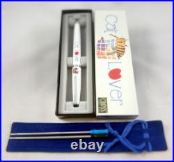 Hallmark & Cross Solo Ballpoint Pen Cat Lover With Extras! -rare