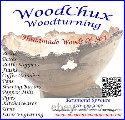 Handmade Exotic Extremely Rare Weru Burl Wood Rollerball Or Fountain Pen 1609a