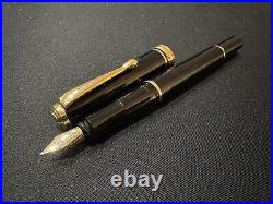 Herlitz Bugatti 14kt 585 Medium Nib Fountain Pen- Rare 1980s