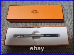 Hermes Nautilus Pilot Fountain Pen Stub Nib SU 18K Capless With Box Used Very Rare