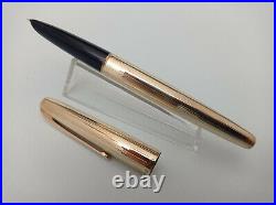 Hero 100 Gold Filled 1/10 12k Fountain Pen 12k Nib Vintage Excellent Rare Boxed