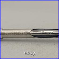 Hero 100 Stainless Steel Fountain Pen 14k F Nib Extremely Rare Vintage'70s