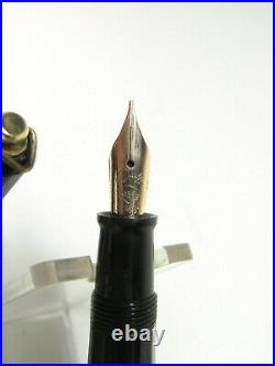 Italian rare facetted COLUMBUS EXTRA P fountain pen 14ct flexible nib