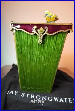 Jay Strongwater Butterfly Pen/Pencil Holder NEW & RARE