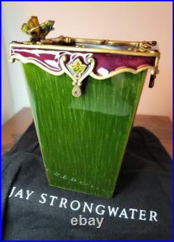 Jay Strongwater Butterfly Pen/Pencil Holder NEW & RARE