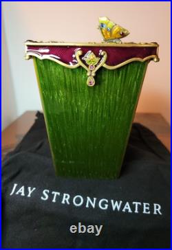 Jay Strongwater Butterfly Pen/Pencil Holder NEW & RARE