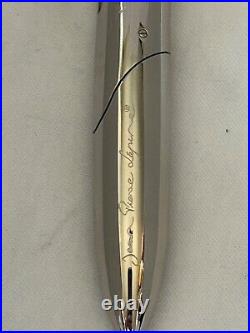 Jean P. Lepine Cybergraph LE 2000 Fountain Pen, 18K M Nib-Rare