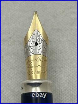 Jean P. Lepine Hedera Limited Edition 1000 Pieces Fountain Pen, 18K M Nib-Rare
