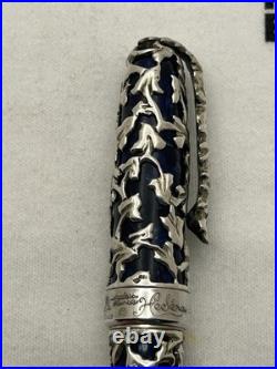 Jean P. Lepine Hedera Limited Edition 1000 Pieces Fountain Pen, 18K M Nib-Rare