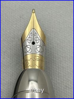 Jean P. Lepine cybergraph LE 2000 Fountain Pen, 18K M Nib-Rare