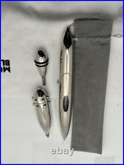 Jean P. Lepine cybergraph LE 2000 Fountain Pen, 18K M Nib-Rare