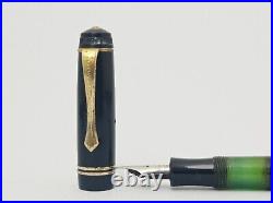 KAWECO Dia 87 A Celluloid Fountain Pen SS EF to BB Flex Nib Vintage Rare 1930s