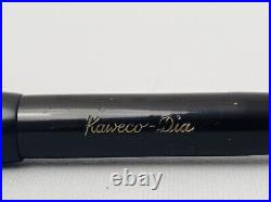 KAWECO Dia 87 A Celluloid Fountain Pen SS EF to BB Flex Nib Vintage Rare 1930s