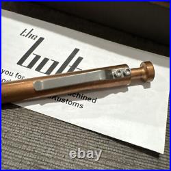 Karas Kustoms Pen Co USA Copper Bolt Rollerball G2 Brand New In Retail Rare