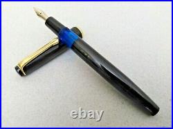 Kaweco Kadett 475 Fountain Pen SS Ber Contra Nib Rare Vintage 1950s