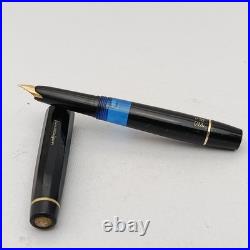 Kaweco Sport V16 Black Piston Fountain Pen 14k Om Rare Nib Vintage 70s