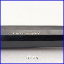 Kaweco Sport V16 Black Piston Fountain Pen 14k Om Rare Nib Vintage 70s