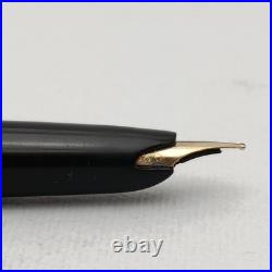 Kaweco Sport V16 Black Piston Fountain Pen 14k Om Rare Nib Vintage 70s