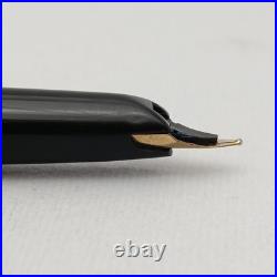 Kaweco Sport V16 Black Piston Fountain Pen 14k Om Rare Nib Vintage 70s