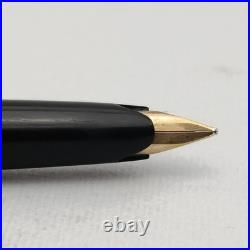 Kaweco Sport V16 Black Piston Fountain Pen 14k Om Rare Nib Vintage 70s