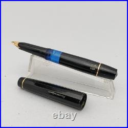 Kaweco Sport V16 Black Piston Fountain Pen 14k Om Rare Nib Vintage 70s
