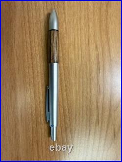 LAMY Accent L495 4-in-1 Multi Pen Tiger Wood Grip Silver Ultra Rare + Spare Grip