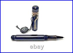 Laban Snake Indigo Ebonite Limited Edition 15/500 Rollerball Pen Rare