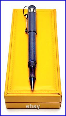Laban Snake Indigo Ebonite Limited Edition 15/500 Rollerball Pen Rare