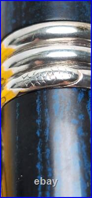 Laban Snake Indigo Ebonite Limited Edition 15/500 Rollerball Pen Rare