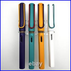 Lamy Safari Fountain Pen 4 colors set 2022 Limited F Japan 1 Used & 3 New Rare