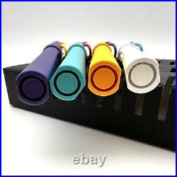 Lamy Safari Fountain Pen 4 colors set 2022 Limited F Japan 1 Used & 3 New Rare