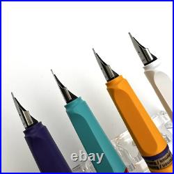 Lamy Safari Fountain Pen 4 colors set 2022 Limited F Japan 1 Used & 3 New Rare