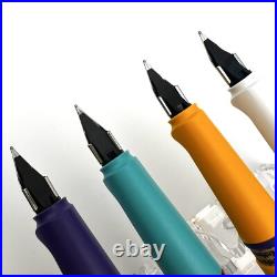 Lamy Safari Fountain Pen 4 colors set 2022 Limited F Japan 1 Used & 3 New Rare