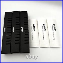 Lamy Safari Fountain Pen 4 colors set 2022 Limited F Japan 1 Used & 3 New Rare