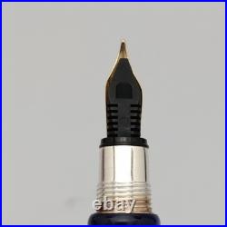 Lece Pen Collection Sterling Silver Fountain Pen SS F Nib VTG RARE Collectible