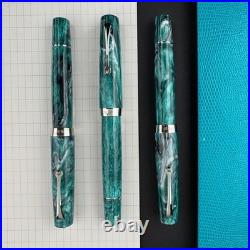 Leonardo Moment Magico Jonathan Brooks Teal Fountain Pen Limited 100 New Rare EF