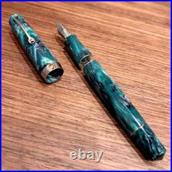 Leonardo Moment Magico Jonathan Brooks Teal Fountain Pen Limited 100 New Rare EF