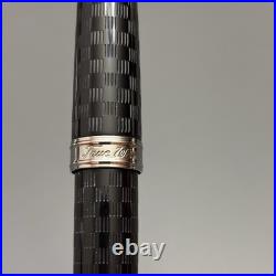 Levenger Aero-D Carbon Fiber Fountain Pen In Box Rare Retired Brand New READ