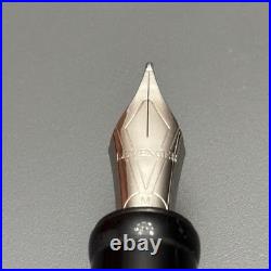 Levenger Aero-D Carbon Fiber Fountain Pen In Box Rare Retired Brand New READ
