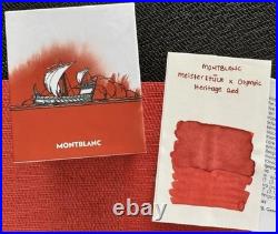 Limited Rare Montblanc Fountain Pen Bottle Ink Special Model Meisterstuck Limited Rare Montblanc Fountain Pen Bottle Ink Special Model Meisterstuck