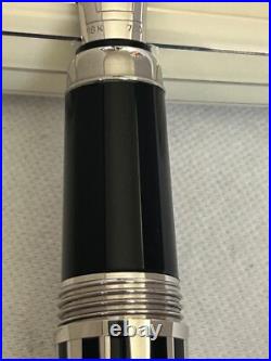 Louis Cartier Backgammon LE of 1847, Fountain Pen 18K M Nib-Rare Louis Cartier Backgammon LE of 1847, Fountain Pen 18K M Nib-Rare