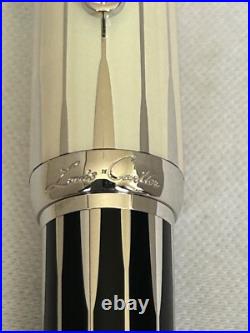 Louis Cartier Backgammon LE of 1847, Fountain Pen 18K M Nib-Rare Louis Cartier Backgammon LE of 1847, Fountain Pen 18K M Nib-Rare