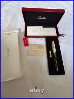 Louis Cartier Backgammon LE of 1847, Fountain Pen 18K M Nib-Rare Louis Cartier Backgammon LE of 1847, Fountain Pen 18K M Nib-Rare